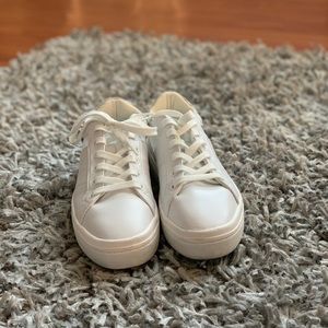 Zara leather/mesh tennis shoes